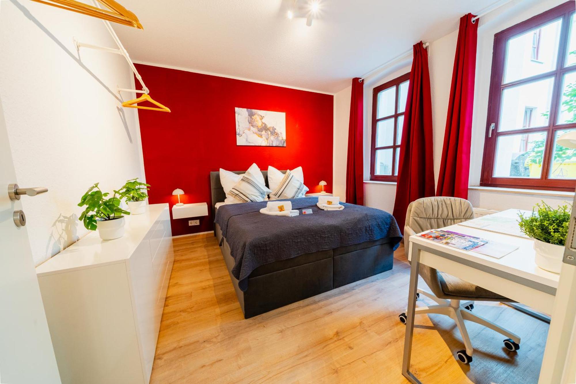 Prime City Apartment I Zentrum I Parken I Kueche I Wlan ماغديبورغ المظهر الخارجي الصورة