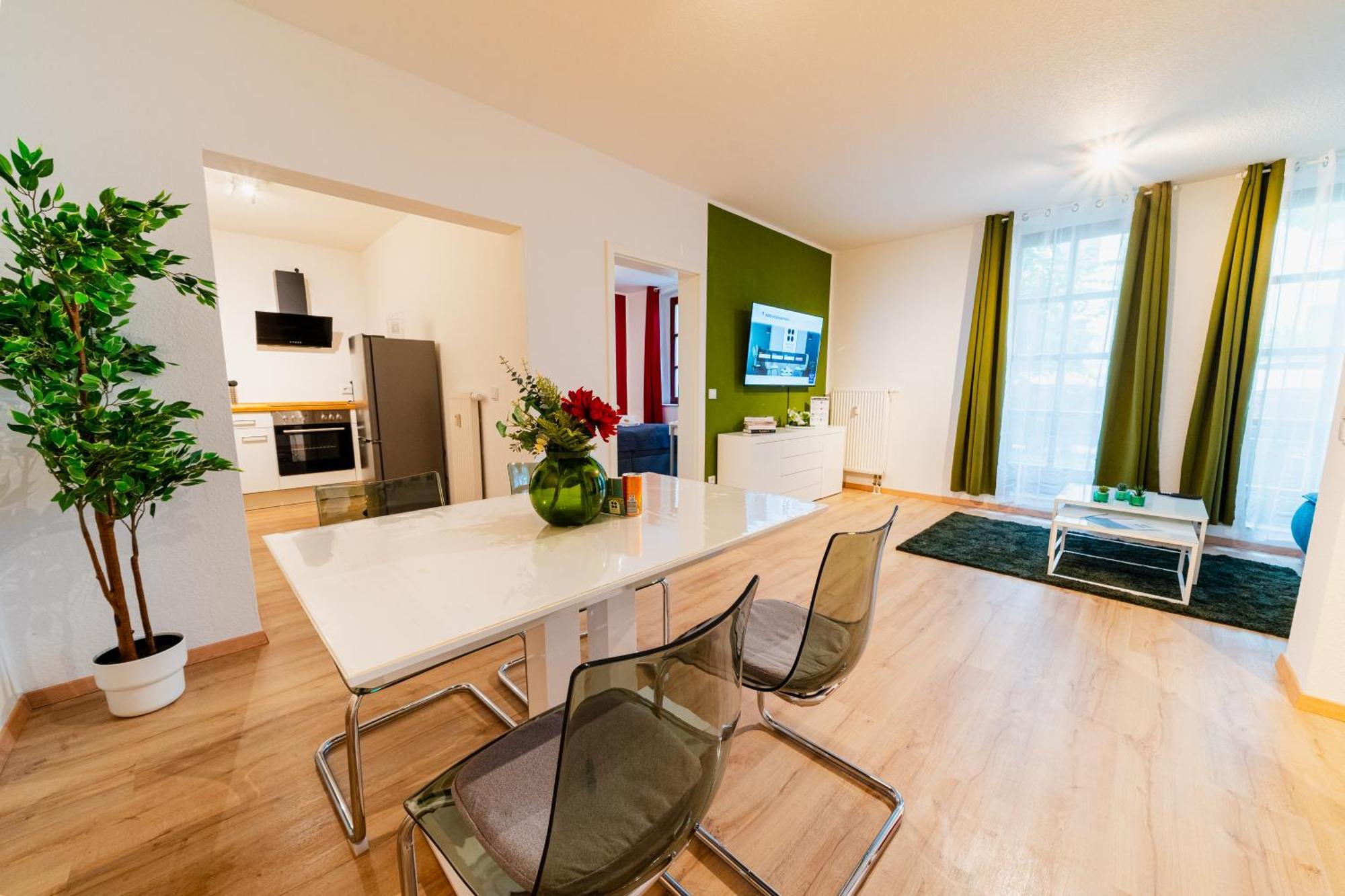 Prime City Apartment I Zentrum I Parken I Kueche I Wlan ماغديبورغ المظهر الخارجي الصورة