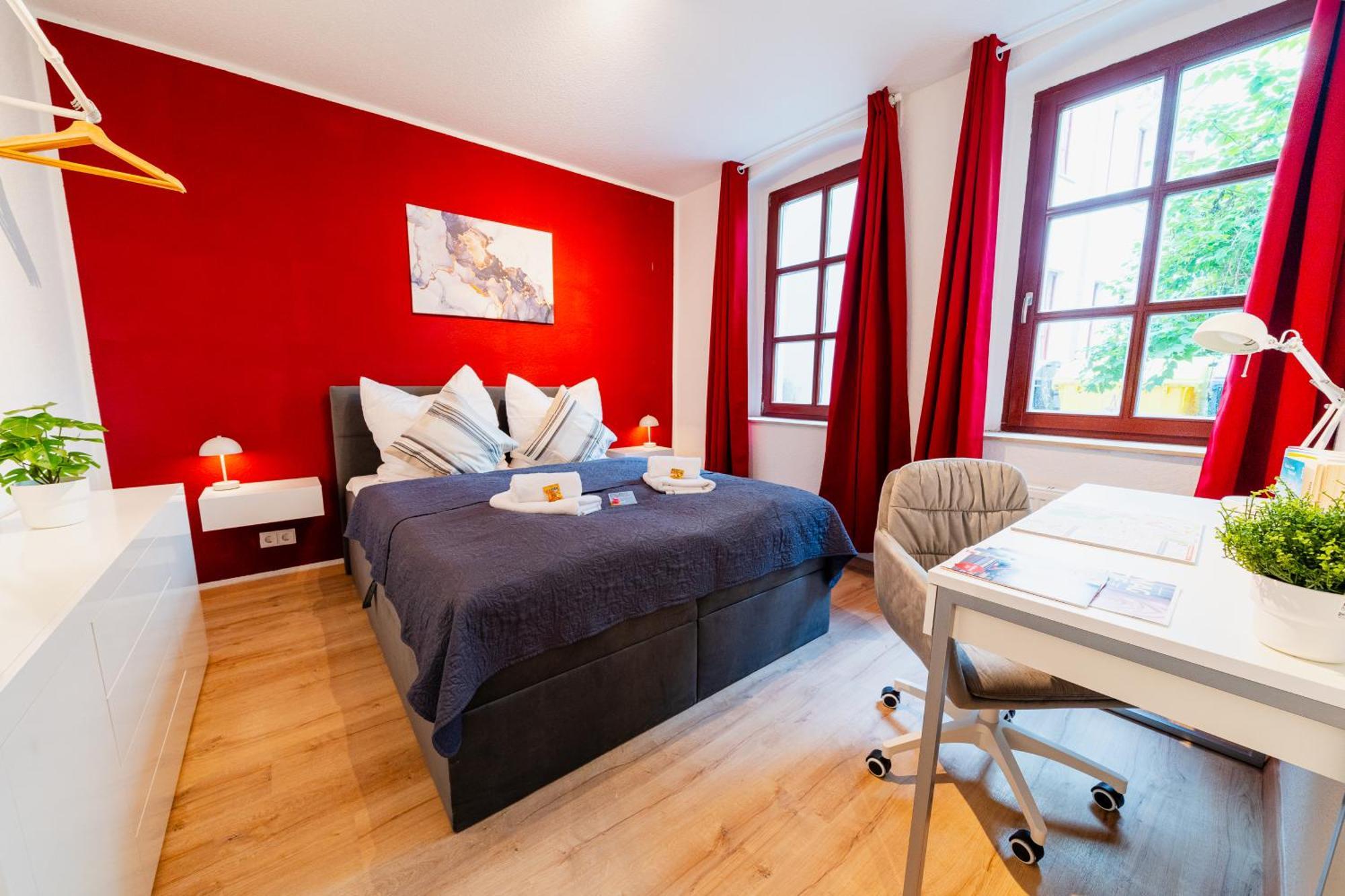 Prime City Apartment I Zentrum I Parken I Kueche I Wlan ماغديبورغ المظهر الخارجي الصورة